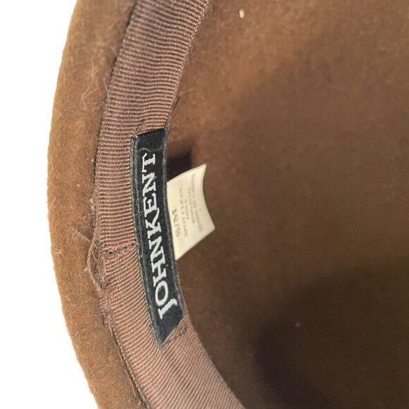 Vintage John Kent Brown Classic Wool Beret Hat - Picture 6 of 8